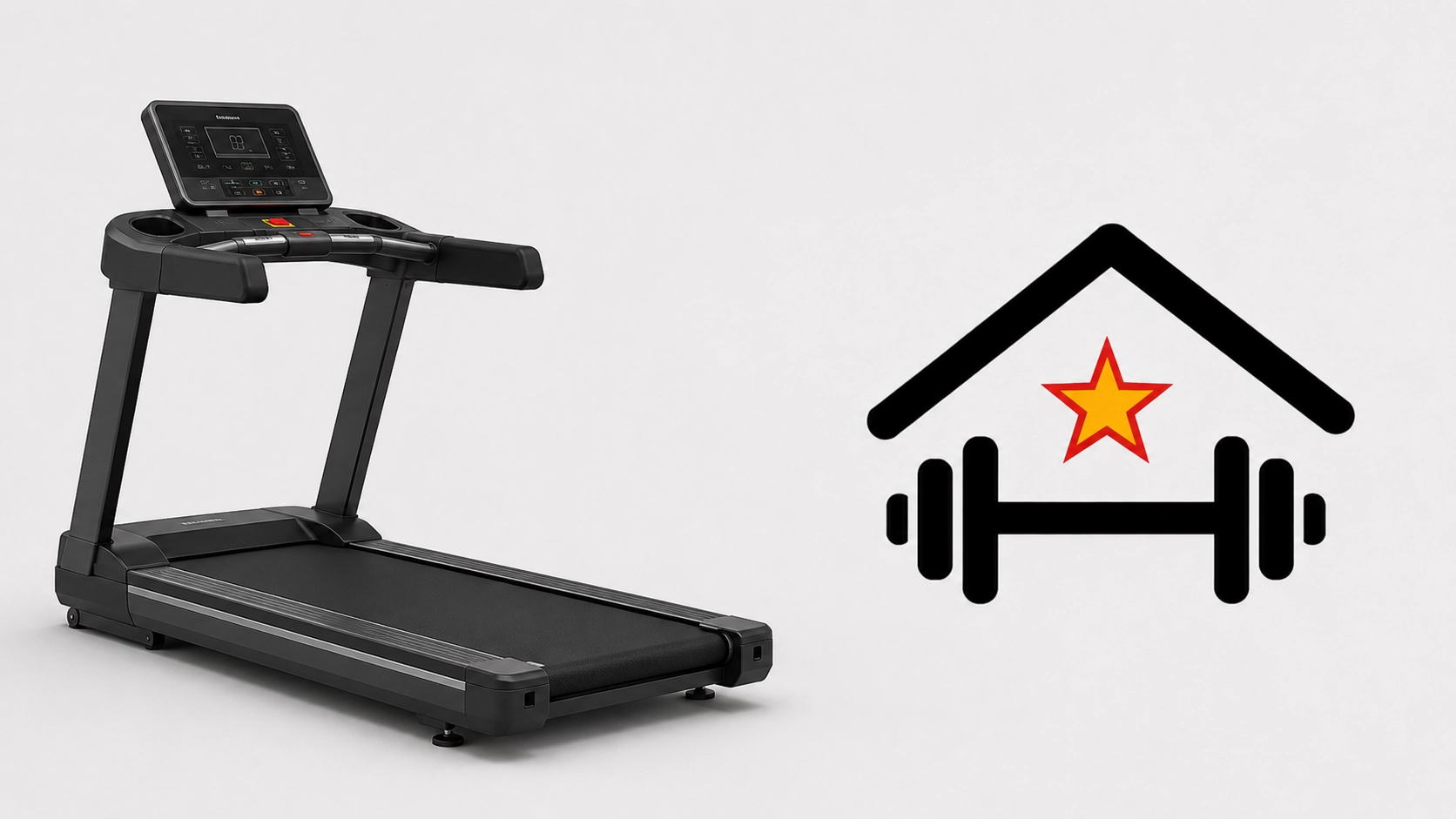 Treadmills Modern treadmill with digital console display, cushioned running belt, and adjustable incline for cardio training and walking workouts