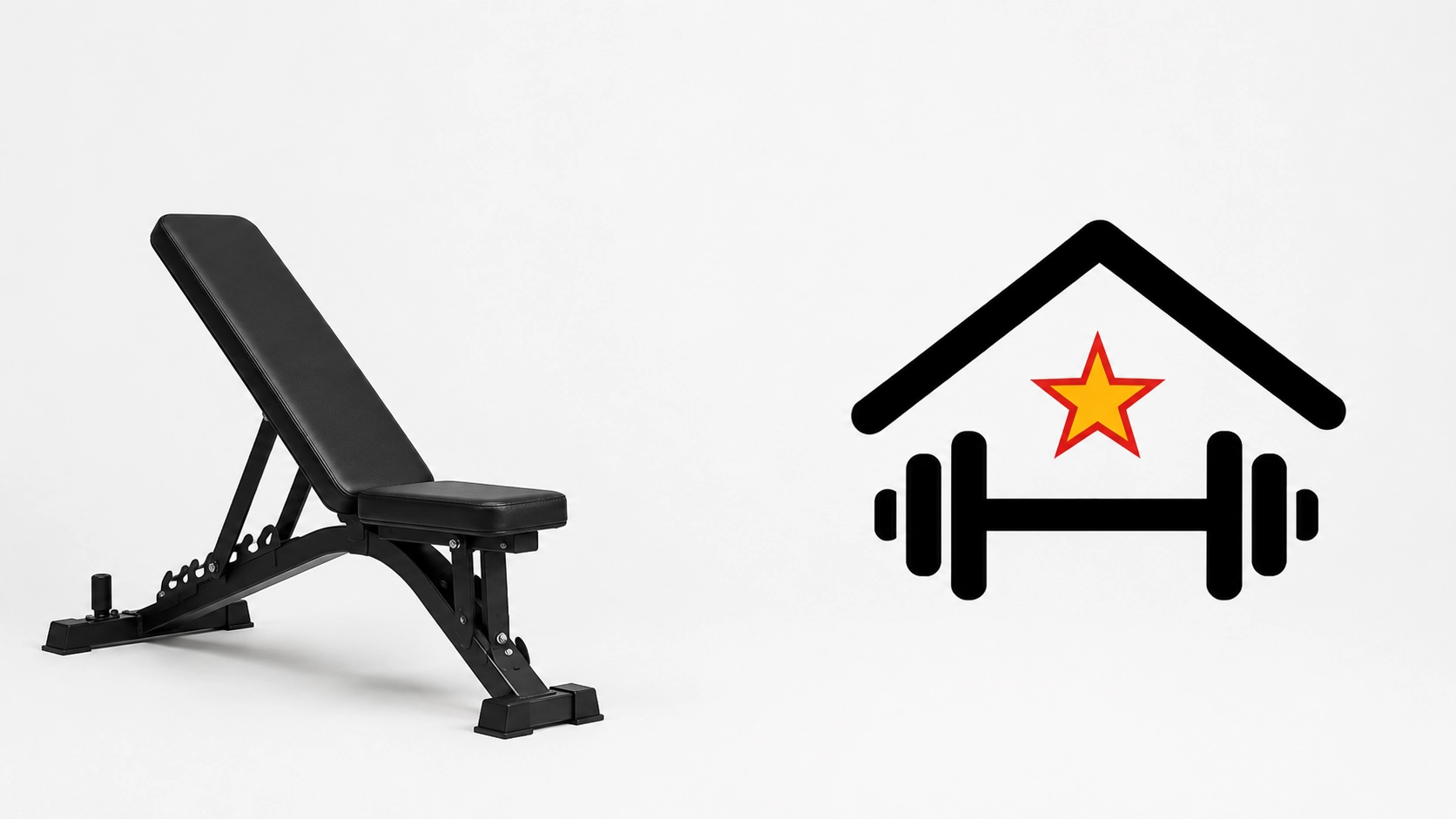 Adjustable weight bench with padded seat and backrest, multiple incline positions, and sturdy steel frame for dumbbell training and chest exercises